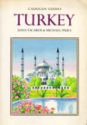 Cadogan Guides Turkey by Dana Facros and Michael Pauls 1986 First Edition Softback Book with 394