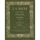 J S Bach Forty-Eight Preludes and Fugues Edited by Donald Francis Tovey 1951 edition unknown