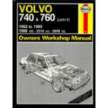 Volvo 740 and 760 (Petrol) Haynes Owners Workshop Manual by Matthew Minter 1990 First Edition