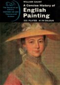 A Concise History of English Painting by William Gaunt 1970 edition unknown Softback Book with 288