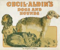 A Look At Cecil Aldin's Dogs and Hounds by Rupert Collens 1990 First Edition Hardback Book with