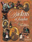 Dickens of London by Wolf Mankowitz 1976 First Edition Hardback Book with 252 pages published by