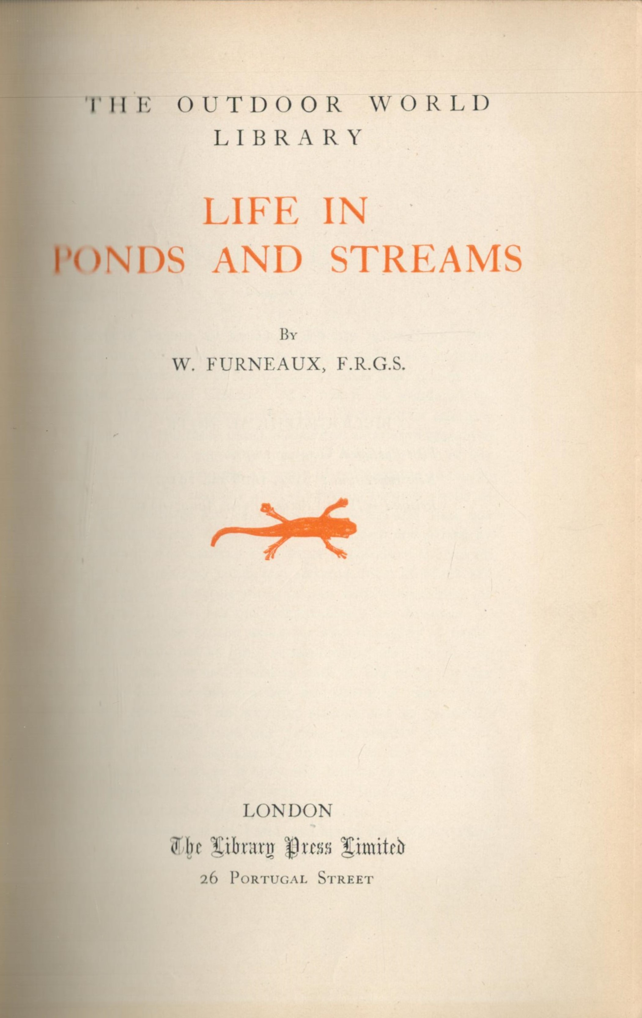 Life In Ponds and Streams by W Furneaux 1923 Fifth Edition Hardback Book with 406 pages published by - Image 2 of 3