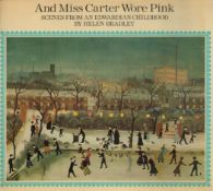 And Miss Carter Wore Pink by Helen Bradley 1971 First Edition Hardback Book with 31 pages