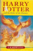 Harry Potter and The Order Of The Phoenix by J K Rowling 2003 First Edition Hardback Book with 766