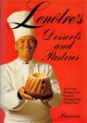 Lenotre's Desserts and Pastries by Gaston Lenotre 1975 First Edition Hardback Book with 312 pages