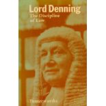 The Discipline of Law by Lord Denning 1979 First Edition Softback Book with 331 pages published by