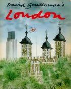 David Gentleman's London by David Gentleman 1986 First Paperback Edition Softback Book with 192