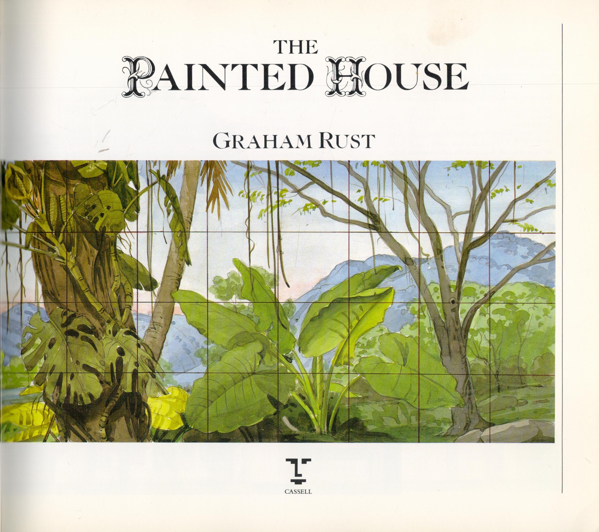 The Painted House by Graham Rust 1991 First Paperback Edition Softback Book with 184 pages published - Image 2 of 3