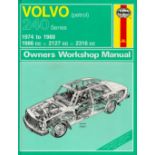 Volvo 240 Series (Petrol) Haynes Owners Workshop Manual by Colin Brown 1988 First Edition Hardback