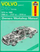 Volvo 240 Series (Petrol) Haynes Owners Workshop Manual by Colin Brown 1988 First Edition Hardback