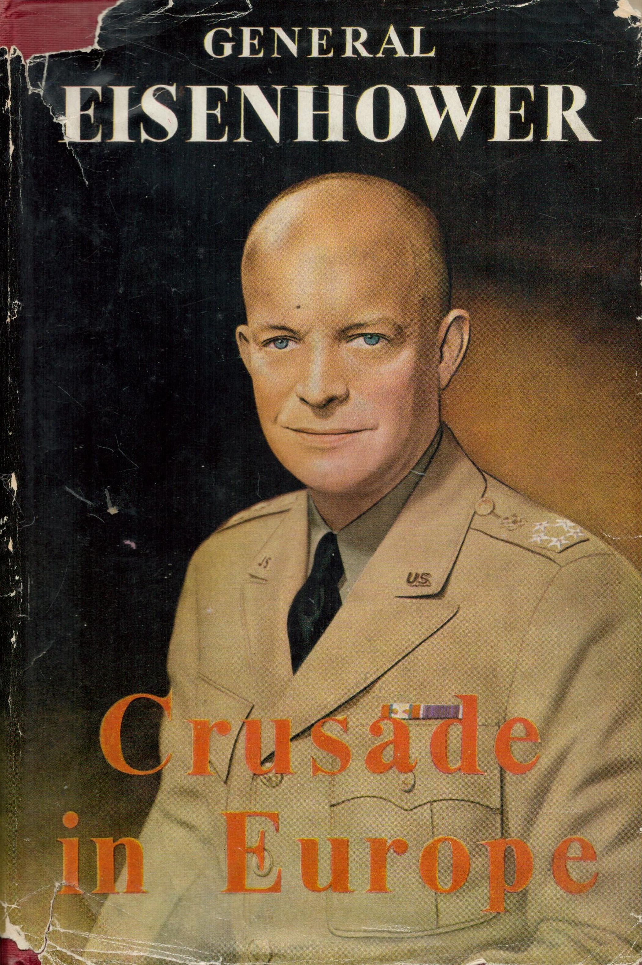 General Eisenhower Crusade in Europe by Dwight D Eisenhower 1949 Third Edition Hardback Book with