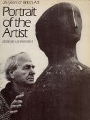 25 Years of British Art Portrait of the Artist by Jorge Lewinski 1987 First Edition Softback Book