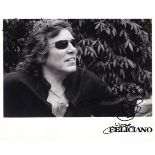 Jose Feliciano, Puerto Rican Musician and Singer, 10x8 inch Signed Photo. Good condition. All