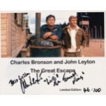 John Leyton, The Great Escape Starring Actor, 10x8 inch Signed Photo. Good condition. All autographs