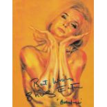 Shirley Eaton, Bond Girl, 7x5 inch Signed Photo. Good condition. All autographs come with a