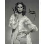 Joanna Lumley, Popular Actress Avengers, 10x8 inch Signed Photo. Good condition. All autographs come