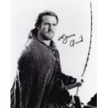 Dennis Quaid, Popular Hollywood Actor, 10x8 inch Signed Photo. Good condition. All autographs come