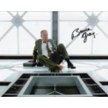 Bruce Gray, Late Great Actor Star Trek, 10x8 inch Signed Photo. Good condition. All autographs