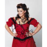 Jodie Prenger, Popular English Actress, 10x8 inch Signed Photo. Good condition. All autographs