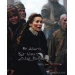 Alice Krige, Solomon Kane Actress, 10x8 inch Signed Photo. Good condition. All autographs come