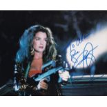 Claudia Christian, Screen Actress, 10x8 inch Signed Photo. Good condition. All autographs come