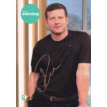 Dermot O'Leary, TV Presenter, 8x6 inch Signed Photo. Good condition. All autographs come with a