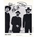 Bee Gees, 10x8 inch Fully Signed Photo. Good condition. All autographs come with a Certificate of