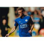 Jamie Vardy, Leicester City Legend, 10x8 inch Signed Photo. Good condition. All autographs come with