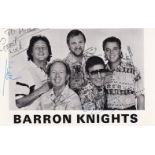 Baron Knights, British Entertainers, 6x4 inch Fully Signed Photo. Good condition. All autographs