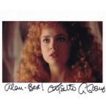 Lysette Anthony, Stage and Screen Actress, 10x8 inch Signed Photo. Good condition. All autographs