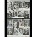 Coronation Street 1975/76 signed promo photos. Signatures such as Pat Phoenix, Ena Sharples, Jean