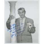 George Burns signed 10x8 black and white photo. Burns (born January 20, 1896 - March 9, 1996) was an