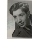 Alfie Bass signed 7x5 black and white photo. Bass was an English actor, He appeared in a variety