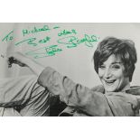 Sheila Steafel signed 6x4 black and white photo. Steafel was a British actress, who was born in