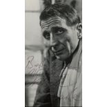 Alfred Burke signed 6x4 black and white photo. Burke was an English actor, perhaps best known for