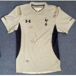 5 Signed Tottenham Hotspurs Training Top Size Medium. All Signed in black ink. Good condition. All