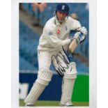 Former England Cricketer Craig White Signed 10x8 inch Colour Photo. Signed in black ink. Good