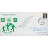 Tom Jackson and Dale Howling Signed Barnardo's 1990 Charity Cycle Ride Envelope. Thomas Jackson (9
