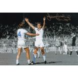 Autographed Trevor Brooking 12 X 8 Photo colour, Depicting The West Ham United Midfielder