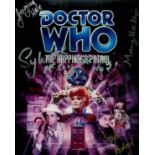 Dr. Who - The Happiness Patrol, a 10x8 colour photo signed by 7: Sylvester McCoy, the Seventh