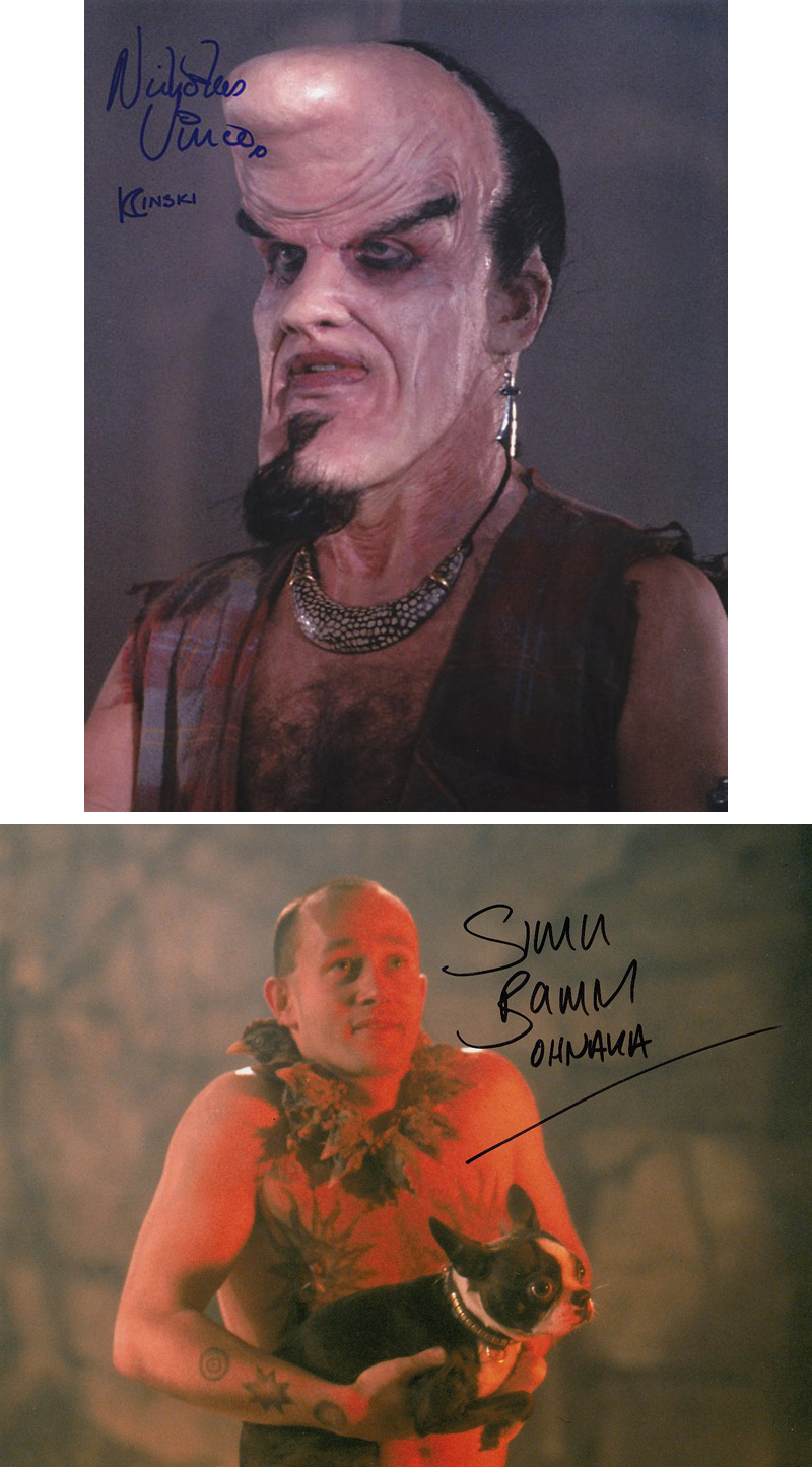 Blowout Sale! Lot of 2 Nightbreed hand signed 10x8 photos. This beautiful lot of 2 hand signed