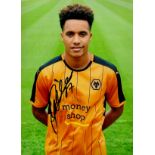 Helder Costa signed 12x8 Wolves colour photo. Costa (born 12 January 1994) is an Angolan