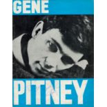 American Singer Gene Pitney Signed Gene Pitney Magazine Cover. Signed in blue biro. Good