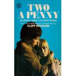 Cliff Richard Signed 1st Ed Paperback Book Titled Two a Penny by Stella Linden and David Winter.