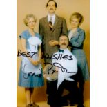Fawlty Towers Connie Booth signed 6 x 4 colour photo of all the cast. Good condition. All autographs