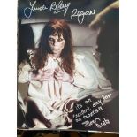 The Exorcist 14x11 photo signed by Linda Blair and Eileen Dietz who has added It's an excellent