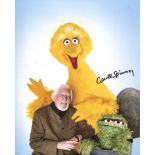 Sesame Street legend the late Carol Spinney signed 'Big Bird' 8x10 photo. Good condition. All
