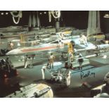 Star Wars A New Hope 8x10 photo signed by actor Peter Roy who played a rebel fighter pilot. Good