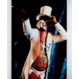 Geoffrey Holder signed 10x8 colour photograph pictured as the henchman Baron Samedi in Live and